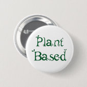 Badge Rond 5 Cm Basé sur le plante (Devant & derrière)