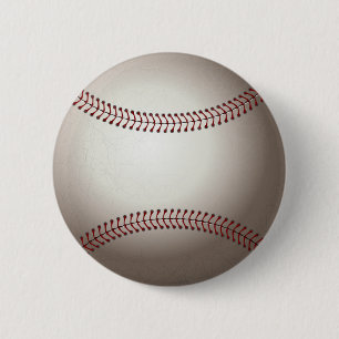 Badge Rond 5 Cm Baseball