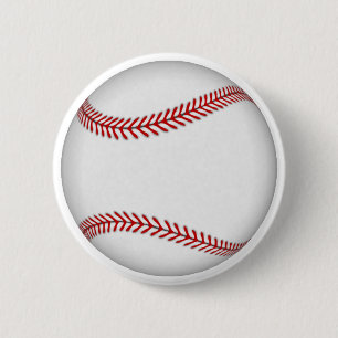 Badge Rond 5 Cm Baseball: