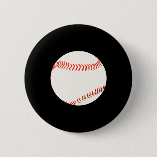 Badge Rond 5 Cm Baseball Design