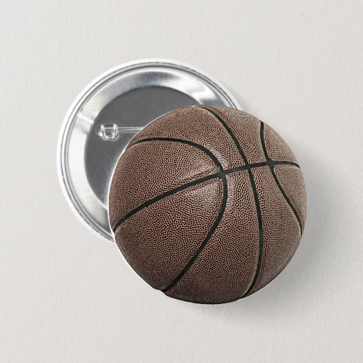 Badge Rond 5 Cm Basket (Devant & derrière)