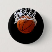 Badge Rond 5 Cm Basket (Devant)