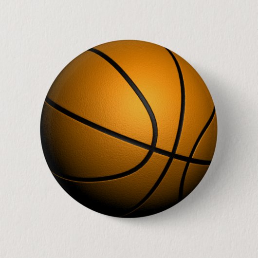 Badge Rond 5 Cm Basket-ball (Devant)