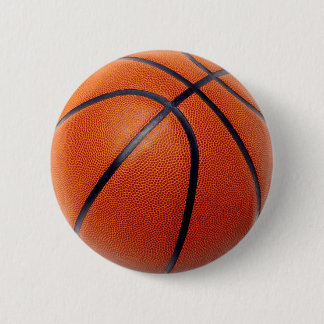 BADGE ROND 5 CM BASKET-BALL