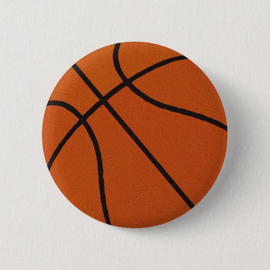 Badge Rond 5 Cm Basket-ball (Devant)