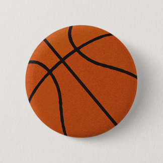 Badge Rond 5 Cm Basket-ball