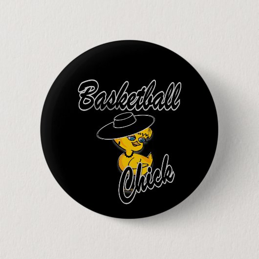 Badge Rond 5 Cm Basket-ball #4 (Devant)