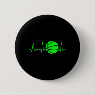 Badge Rond 5 Cm Basket-ball 5