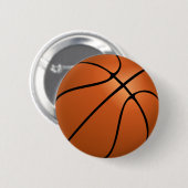 Badge Rond 5 Cm basket-ball (balle) (Devant & derrière)