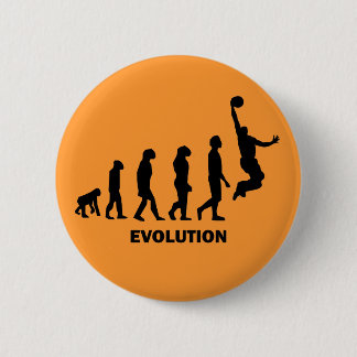 Badge Rond 5 Cm Basket-ball drôle