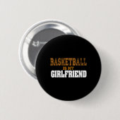Badge Rond 5 Cm Basket-ball Is (Devant & derrière)