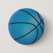Badge Rond 5 Cm Basket bleu (Devant)