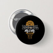 Badge Rond 5 Cm Basket Maman 1 (Devant & derrière)