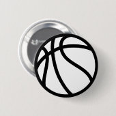 BADGE ROND 5 CM BASKETBALL (Devant & derrière)
