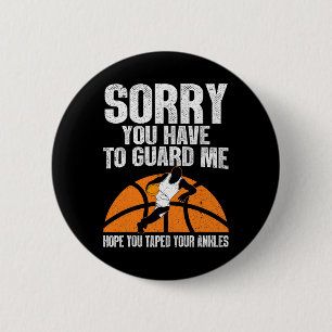 Badge Rond 5 Cm Basketball Amusant Hommes Femmes Sport Jeu Basketb