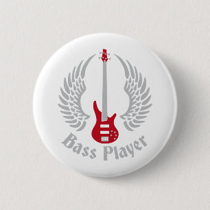 Badge Rond 5 Cm Bass-Guss