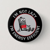 Badge Rond 5 Cm Basse Batterie amusante (Devant)