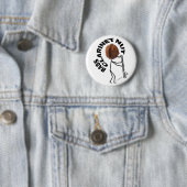 Badge Rond 5 Cm Basse Clarinet (En situation)