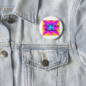 Badge Rond 5 Cm Basse de jeu de vraies femmes (En situation)