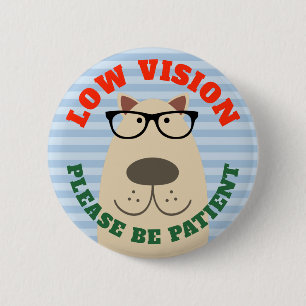 Badge Rond 5 Cm Basse vision