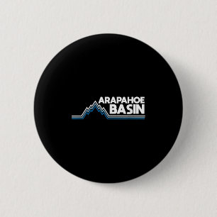 Badge Rond 5 Cm Bassin d'Arapacute Ss Cut Ss Neige Snowboard Ski