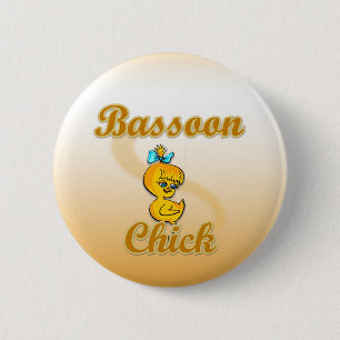 Badge Rond 5 Cm Basson Chick