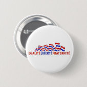 Badge Rond 5 Cm Bastille DayButton (Devant & derrière)