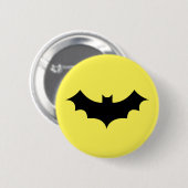 Badge Rond 5 Cm Bat (Devant & derrière)