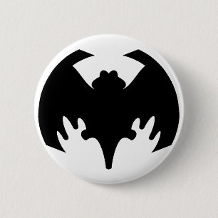 Badge Rond 5 Cm Bat Black Le MUSÉE Zazzle Cadeaux