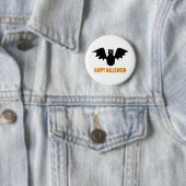 Badge Rond 5 Cm Bat halloween (En situation)