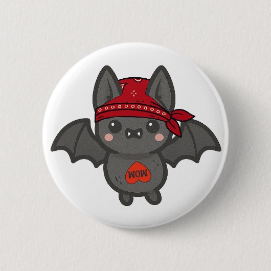 Badge Rond 5 Cm Bat to the Bone Button (Devant)