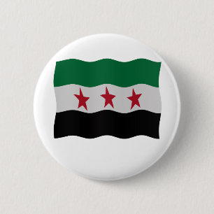 Badge Rond 5 Cm Bataille de la République syrienne 1932-59-1961-63