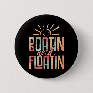 Badge Rond 5 Cm Bateau et flottement Vibrations estivales Vibratio