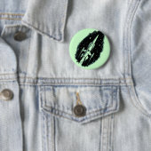 Badge Rond 5 Cm Bateau X-11 de Rocket (En situation)