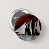 Badge Rond 5 Cm Bateaux sous voile (Devant & derrière)