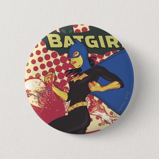 Badge Rond 5 Cm Batgirl (Devant)