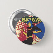 Badge Rond 5 Cm Batgirl (Devant & derrière)