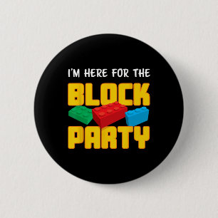 Badge Rond 5 Cm Bâtiments Bloquer la fête Pré-k Hommes Femmes Enfa