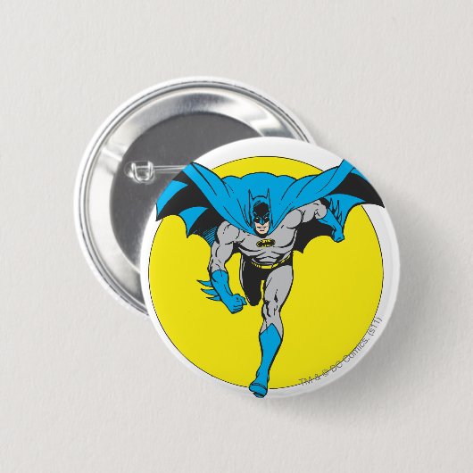 Badge Rond 5 Cm Batman Avance (Devant & derrière)