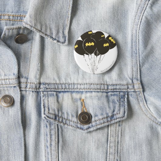 Badge Rond 5 Cm Batman Balloons (En situation)
