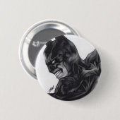 Badge Rond 5 Cm Batman ~ Bruce Wayne (Devant & derrière)