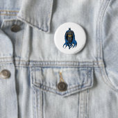 Badge Rond 5 Cm Batman Classic Stance (En situation)