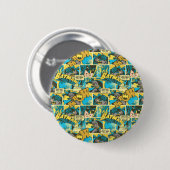 Badge Rond 5 Cm Batman Comic Capteurs Motif 2 (Devant & derrière)