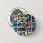 Badge Rond 5 Cm Batman Comic Panel 5x5 (Devant & derrière)