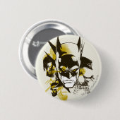 Badge Rond 5 Cm Batman Cowl et Skuls (Devant & derrière)