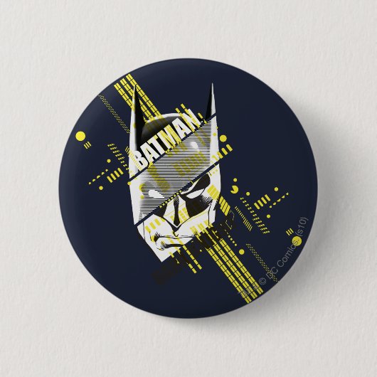 Badge Rond 5 Cm Batman Dark Knight Futuristic (Devant)