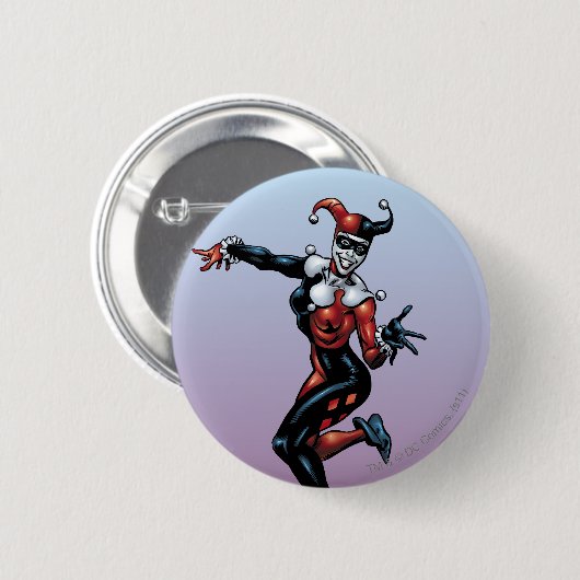 Badge Rond 5 Cm Batman Hyperdrive - 22B (Devant & derrière)