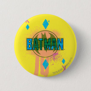 Badge Rond 5 Cm Batman King of Diamonds