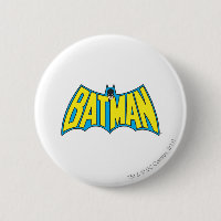 Batman | Logo Vintage bleu jaune