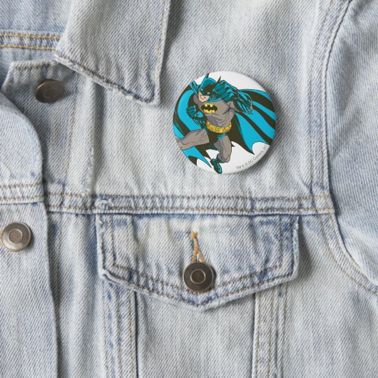 Badge Rond 5 Cm Batman Punching 1 (En situation)